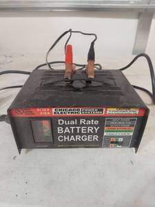 lot 1808 image: Chicago Power Dual Rate Battery Charger