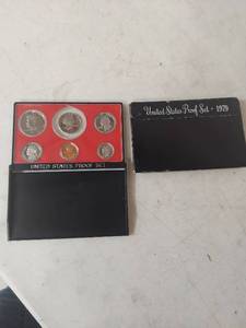 lot 3434 image: 1979 United States Proof Set with Susan B Anthony Dollar