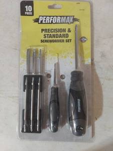 lot 2006 image: Performax 10-Piece Precision & Standard Screwdriver Set