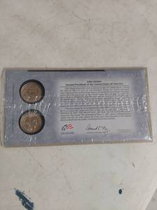 lot 2026 image: John Adams Presidential Dollar First Day Cover Set