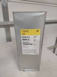 lot 2028 image: ESAB Atom Arc 9018 Welding Electrodes 18 Inch - 50 lb Container