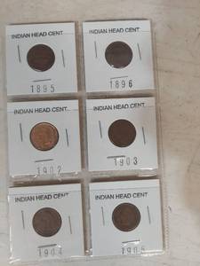 lot 2029 image: Indian Head Cent Collection