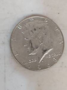 lot 2084 image: 1968 Kennedy Silver Half Dollar