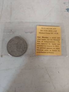 lot 2092 image: Mexican Silver Peso