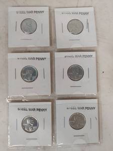lot 2094 image: 1943 Steel War Penny Collection