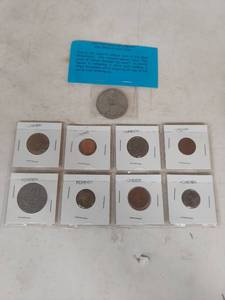 lot 2108 image: Foreign Coin Collection with 2000 Republic of Liberia Millennium $10 Coin