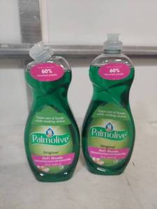 lot 2114 image: Palmolive Original Soft Hands Dishwashing Liquid 2-Pack