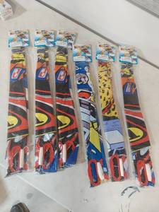 lot 2125 image: Easy-To-Fly Racing Theme Kites Bundle with String