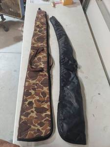 lot 2144 image: Two Rifle Cases with Padded Interior
