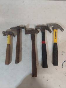 lot 2156 image: Mixed Hammer Collection - 5 Pieces