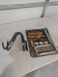 lot 2162 image: Giant Storage Hangers - Garage Organization System