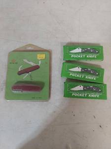 lot 2182 image: Multi-Tool Swiss Army Style Knife and Pocket Knife Collection