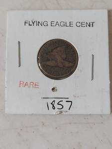 lot 2209 image: 1857 Flying Eagle Cent