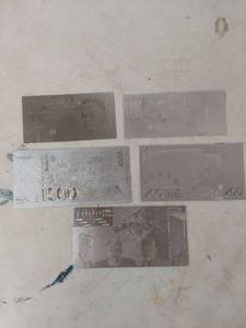 lot 2212 image: Silver Banknote European Note Set Collection