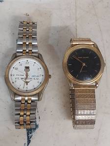 lot 2219 image: Two Watches - Pulsar Fort Worth S.U. and Times Square