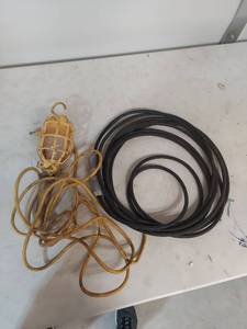 lot 2253 image: Work Light with Extension Cord