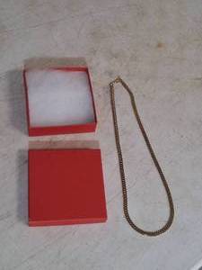 lot 2236 image: Curb Chain Necklace
