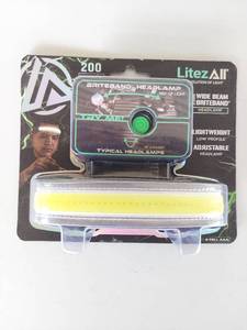 lot 1069 image: LitezAll BriteBand 200 Lumen Wide Beam Headlamp