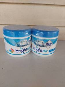 lot 1102 image: Bright Air Super Odor Eliminator Gel - Cool & Clean 14oz (2-Pack)