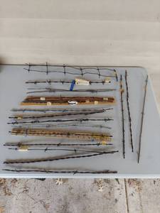 lot 1108 image: Barbed Wire Collector Sample Lot