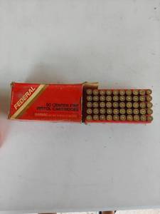 lot 1116 image: Federal 38 Special 125 Grain JSP Pistol Cartridges - 50 Round Box