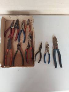 lot 1149 image: Mixed Pliers Tool Lot