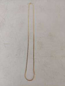 lot 1165 image: Curb Link Chain Necklace