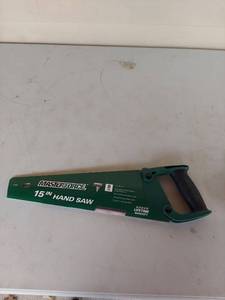 lot 1196 image: Masterforce 15-Inch Hand Saw 8 TPI