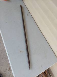 lot 1202 image: Heavy Duty Iron Pry Bar