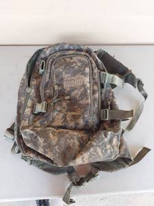 lot 1203 image: Kansas National Guard ACU Digital Camo Tactical Backpack