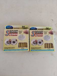 lot 1268 image: Fresh-n-Clean Drain Sticks Lemon Scent 24-Count - 2 Pack