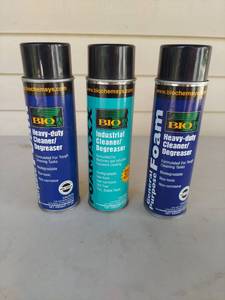 lot 2266 image: Bio Heavy-Duty & Industrial CleanerDegreaser Spray - Set of 3