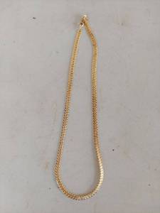 lot 2274 image: Textured Link Chain Necklace