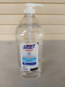 lot 2292 image: Purell Advanced Hand Sanitizer Refreshing Gel 67.6 fl oz (2L) Pump Bottle