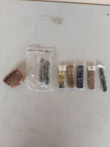 lot 2293 image: Natural Gemstone Bracelet Lot