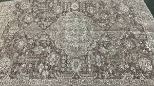 lot 2006 image: Threshold 7x10 Area Rug. Color Brown Multicolor.