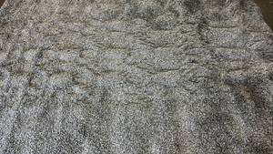 lot 2034 image: Gray Shag Area Rug. 611x99.