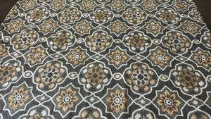 lot 2037 image: Threshold Dark Radiant Gray 7x10 Area Rug.