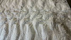 lot 2038 image: Threshold Eyelash Shag Rug Tan. 7x10.