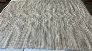 lot 2047 image: Threshold Woven 7x10 Area Rug. BlueTan Multicolored.