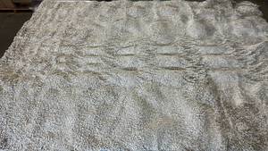 lot 2055 image: Threshold Eyelash Shag Tan. 7x10.