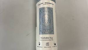 lot 3001 image: Ruggable x Bridgerton Washable Rug with Non-Slip Pad