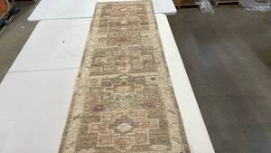 lot 3006 image: Threshold Caravan Geometric Runner Rug, 24x7