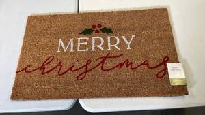 lot 3075 image: Gathered Spaces Doormat, 18x30