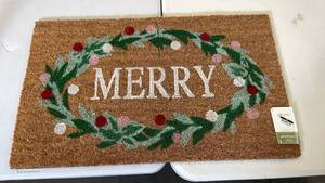 lot 3078 image: Gathered Spaces Doormat, 18x30