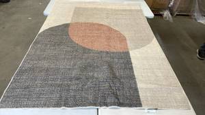 lot 3087 image: Threshold Area rug, 5x7