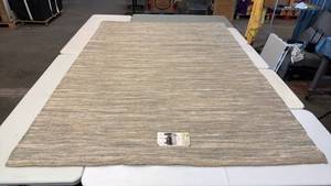 lot 8009 image: Threshold Natural Fiber 7x10 Area Rug - Gray Multicolor