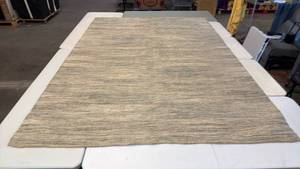 lot 8021 image: Threshold 7x10 Natural Fiber Area Rug - Gray