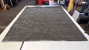lot 8042 image: Modern Geometric Area Rug 76 x 96