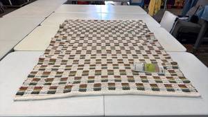 lot 8051 image: Room Essentials Multicolored Handwoven Cotton Rag Rug - 48x66 inches